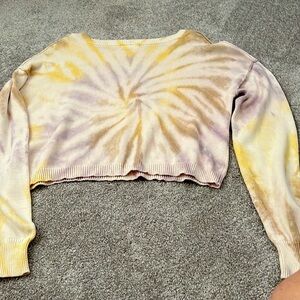 Tie-dye Sweater 💜💛